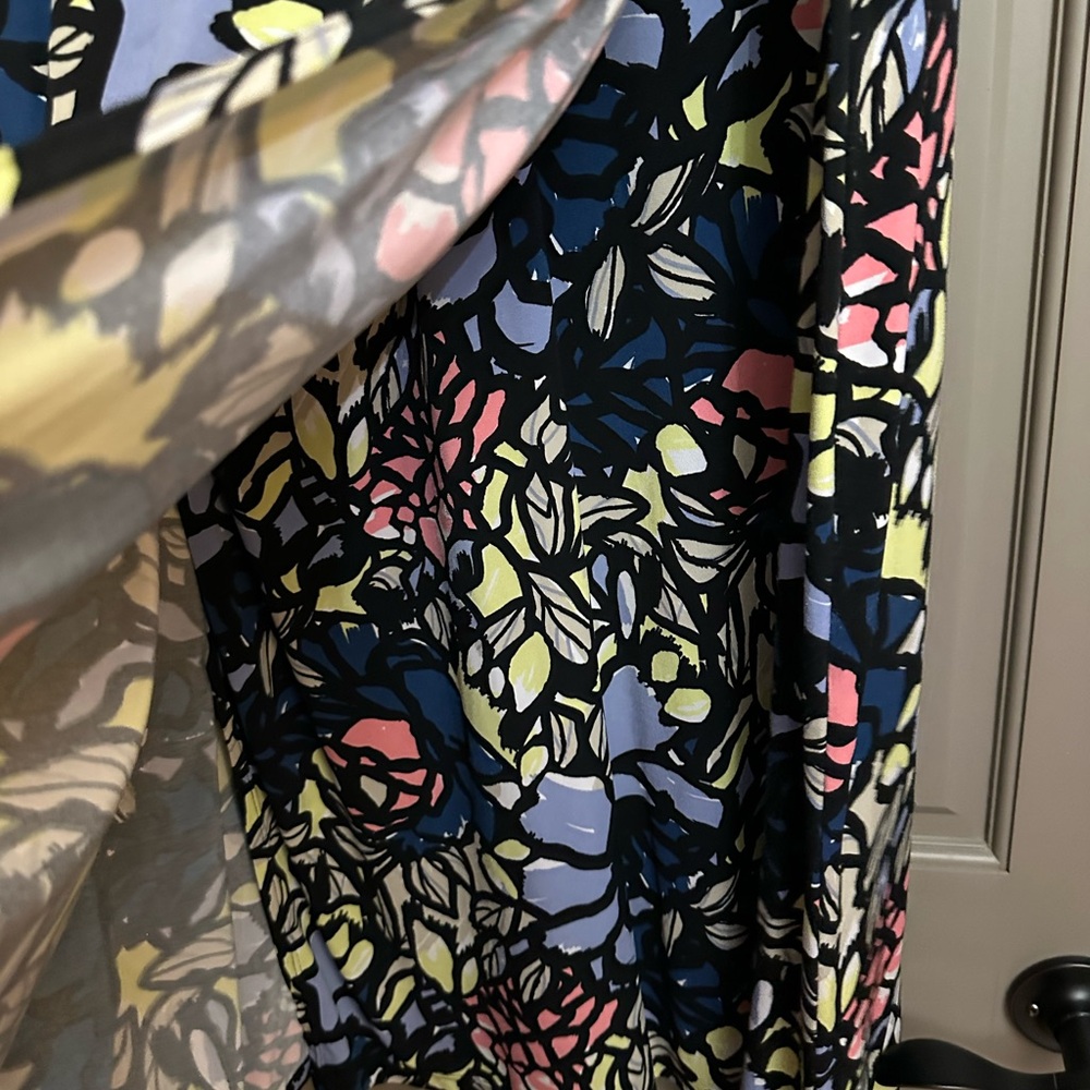 Alfani Multicolor Floral Dress Plus Size - Picture 3 of 5